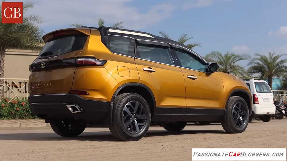 Tata Safari Gold Edition Launched Secretly With the New Colour 2022